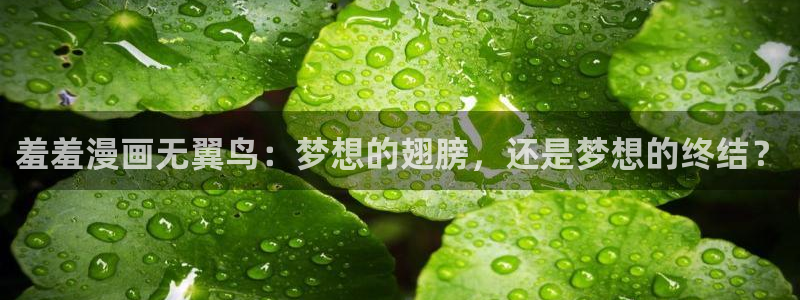 腐漫画免费观看：羞羞漫画无翼鸟：梦想的翅膀，还是梦想的终结？