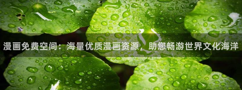 腐漫画网站官方入口：漫画免费空间：海量优质漫画资源，助您畅游世界文化海洋